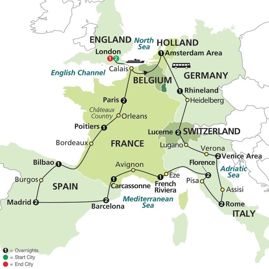 Италия или франция