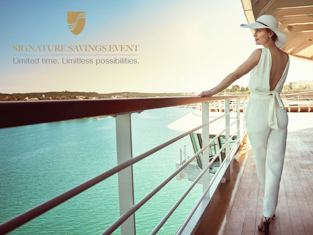 Seabourn's Signature Savings Event - Limited Time Only on Select Voyages; Book Now!