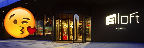 TEXT IT. GET IT. Emojis for room service