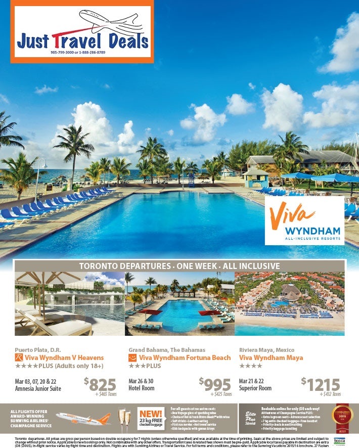 Vacations at Viva Wyndham All Inclusive Resorts from 825