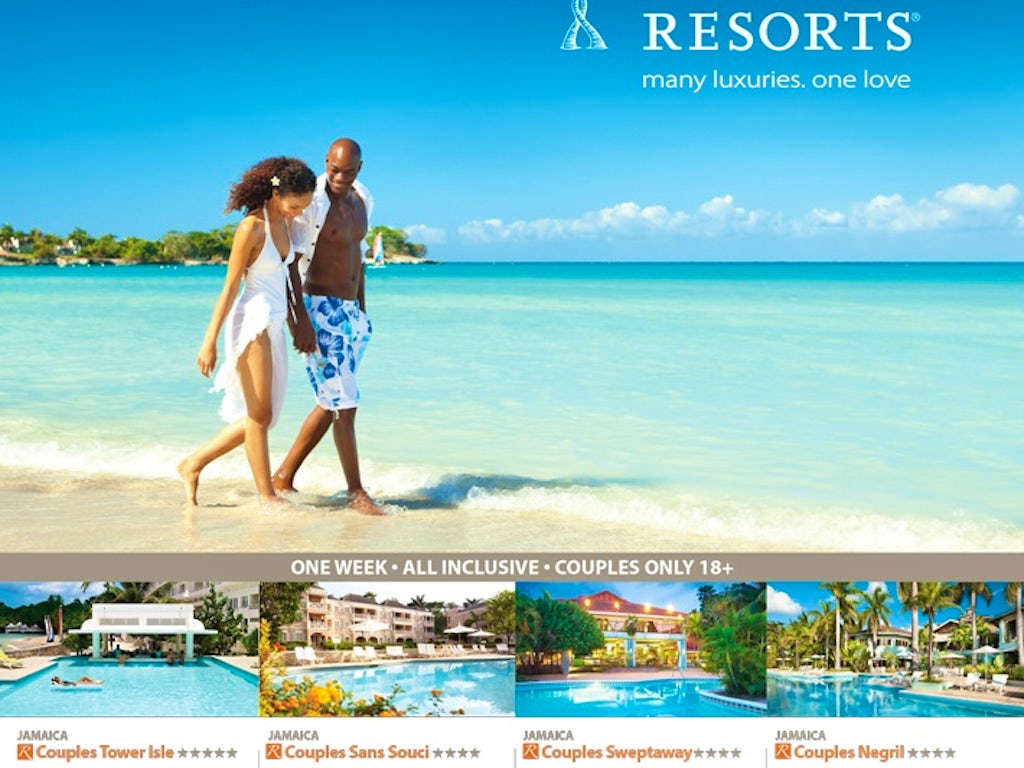 Couples Resorts in Jamaica Cheap vacations from 1275