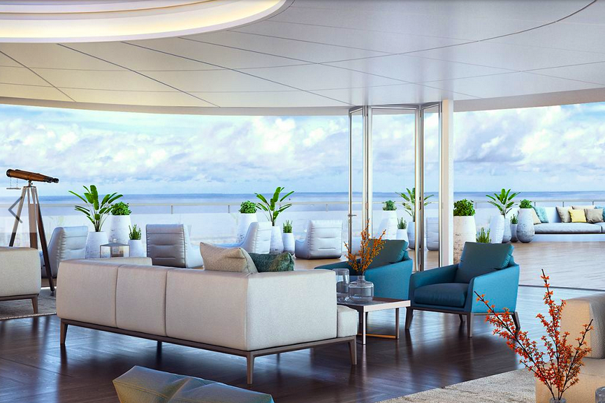 Putting on the Ritz... At Sea