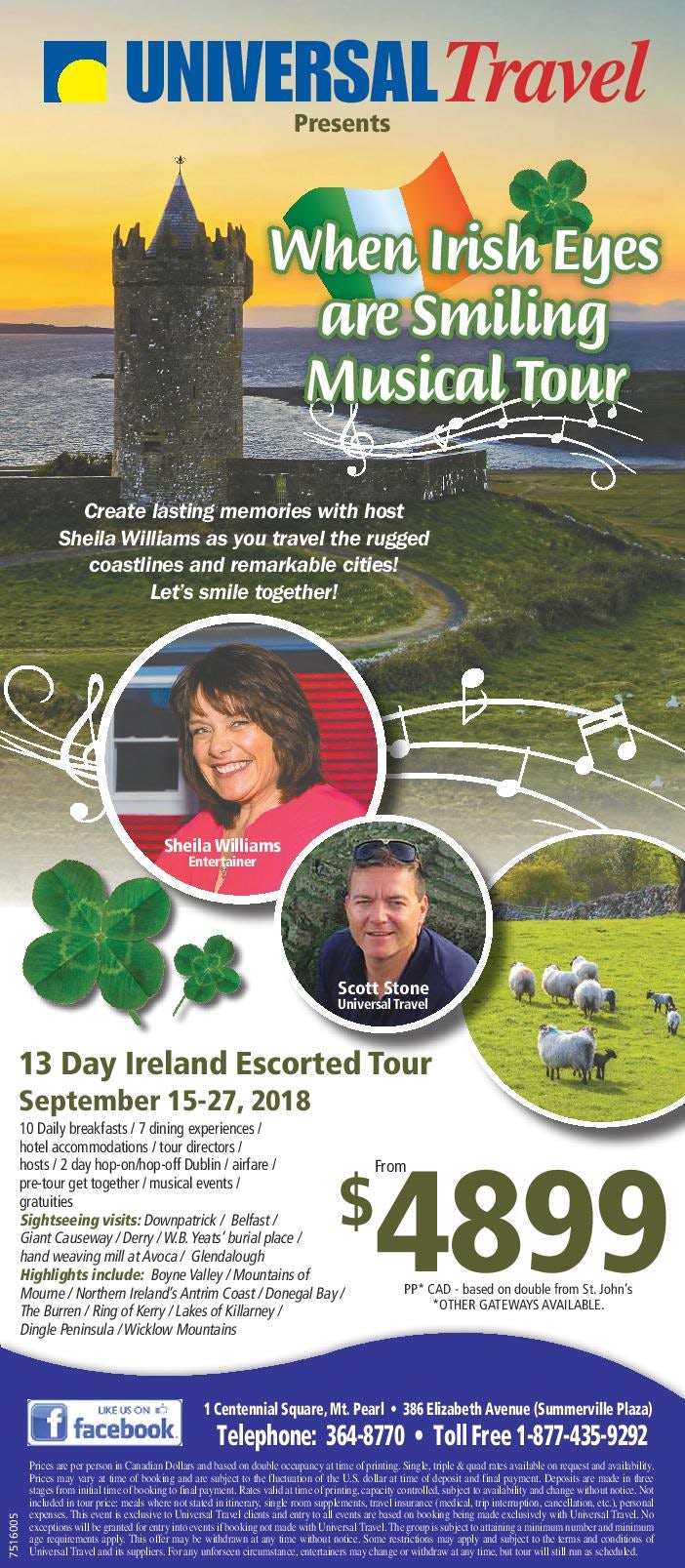 When Irish Eyes are Smiling