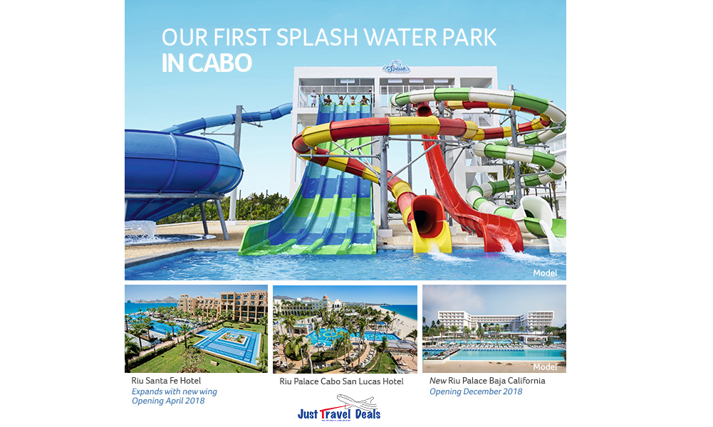 RIU Hotels & Resorts. Our NEW Splash Water World opens in Los Cabo